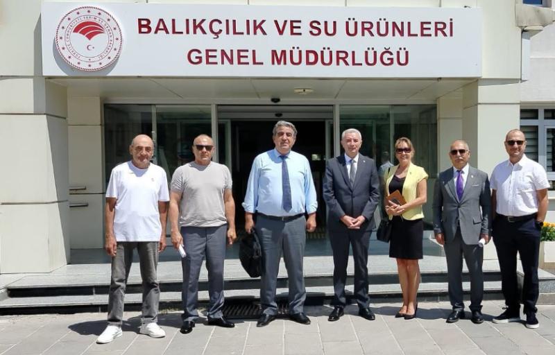 BSGM – BALIKÇILIK VE SU ÜRÜNLERİ GENEL MÜDÜRLÜĞÜMÜZÜ ZİYARET ETTİK