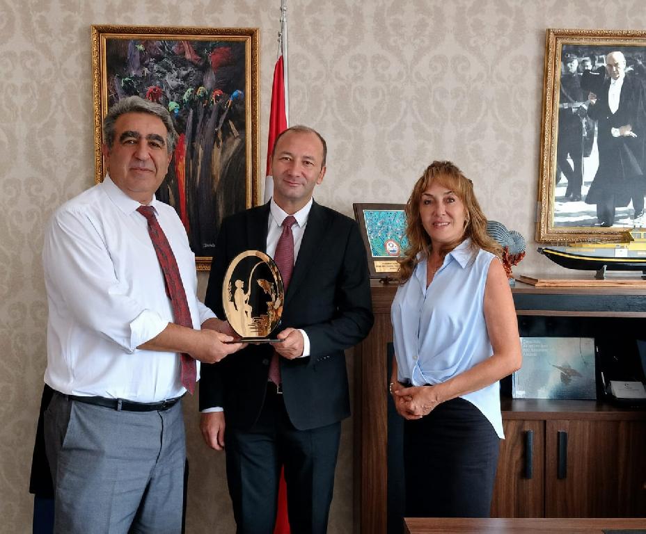 BSGM-BALIKÇILIK VE SU ÜRÜNLERİ GENEL MÜDÜRLÜĞÜ AVCILIK VE KONTROL DAİRE BAŞKANIMIZI ZİYARET ETTİK